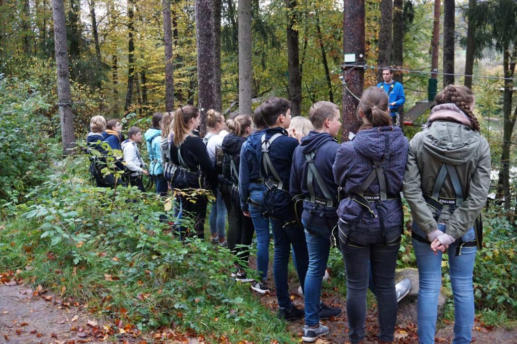 Konfirmandenausflug in den Kletterpark